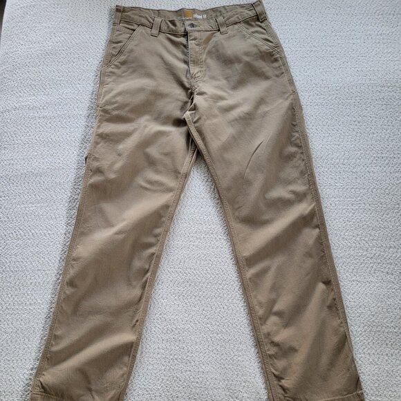 Carhartt Pants 34x34 Khaki Relaxed Fit - Picture 1 of 6